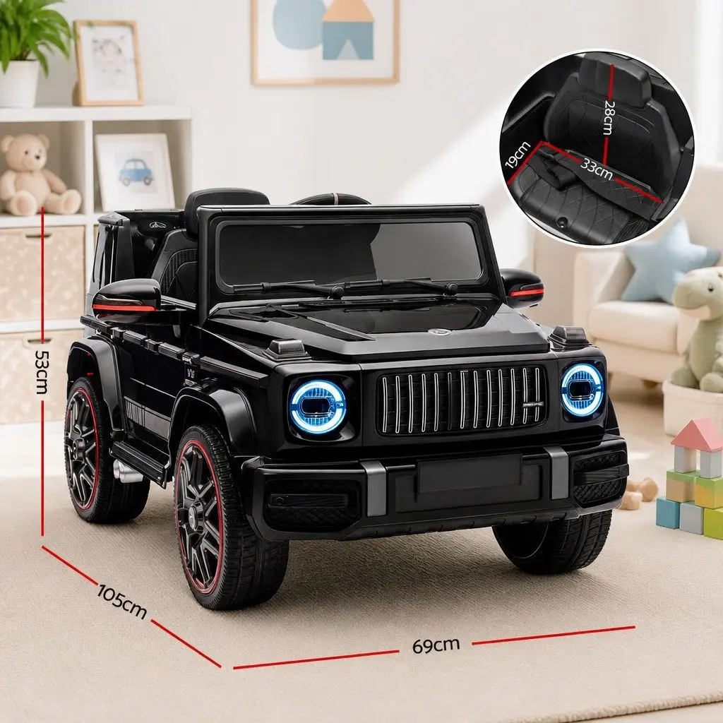 Kids Ride On Car Electric Vehicle 12V Motor Black
