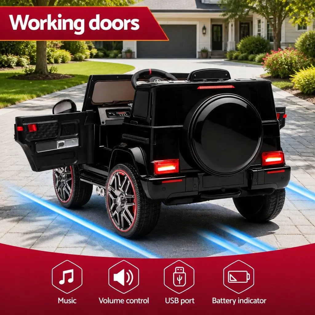 Kids Ride On Car Electric Vehicle 12V Motor Black
