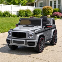 Kids Electric Ride On Car Remote Control 12V Grey