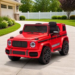High-Quality Red Kids Electric Ride On Car 12V
