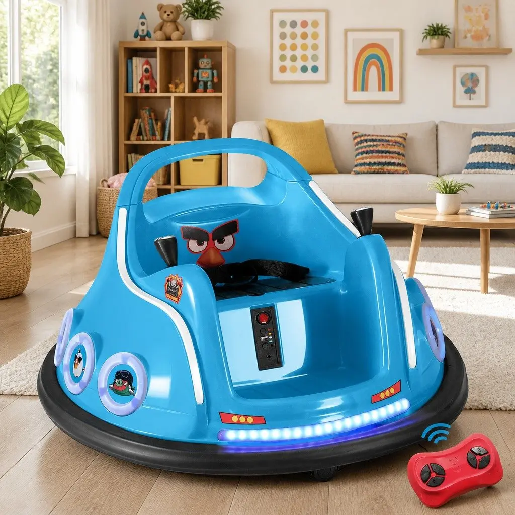 Kids Electric Ride On Bumper Car with Remote Control