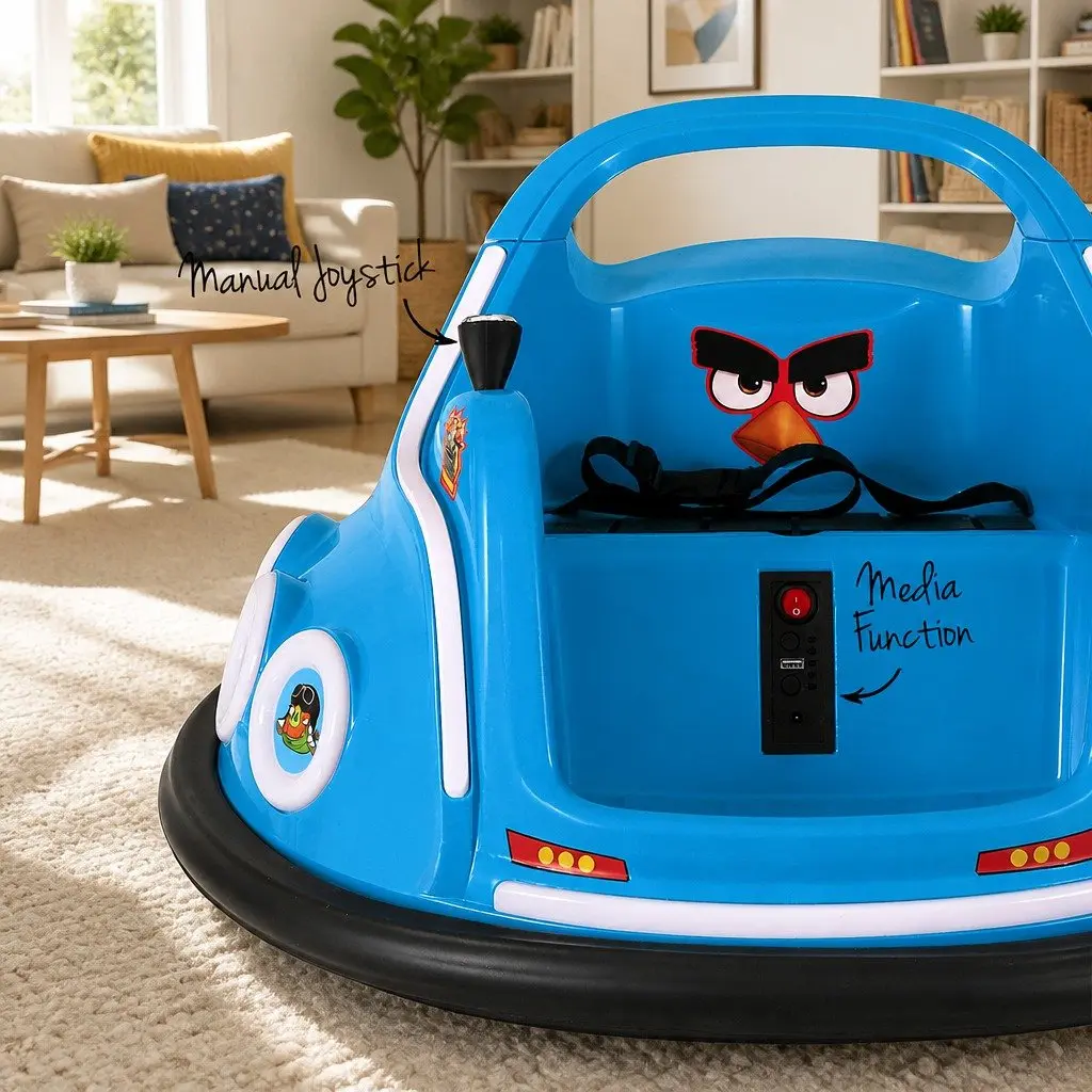 Kids Electric Ride On Bumper Car with Remote Control
