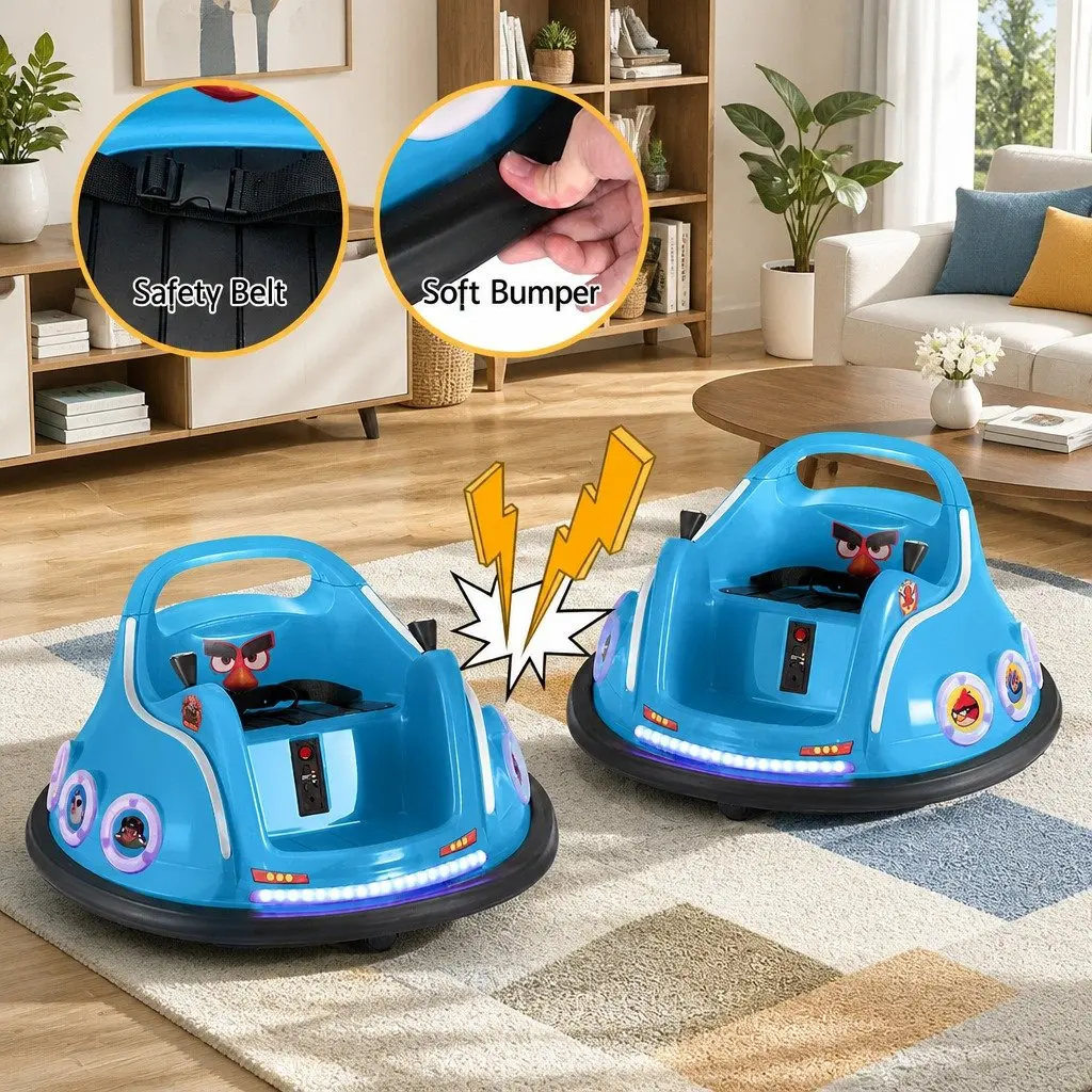 Kids Electric Ride On Bumper Car with Remote Control