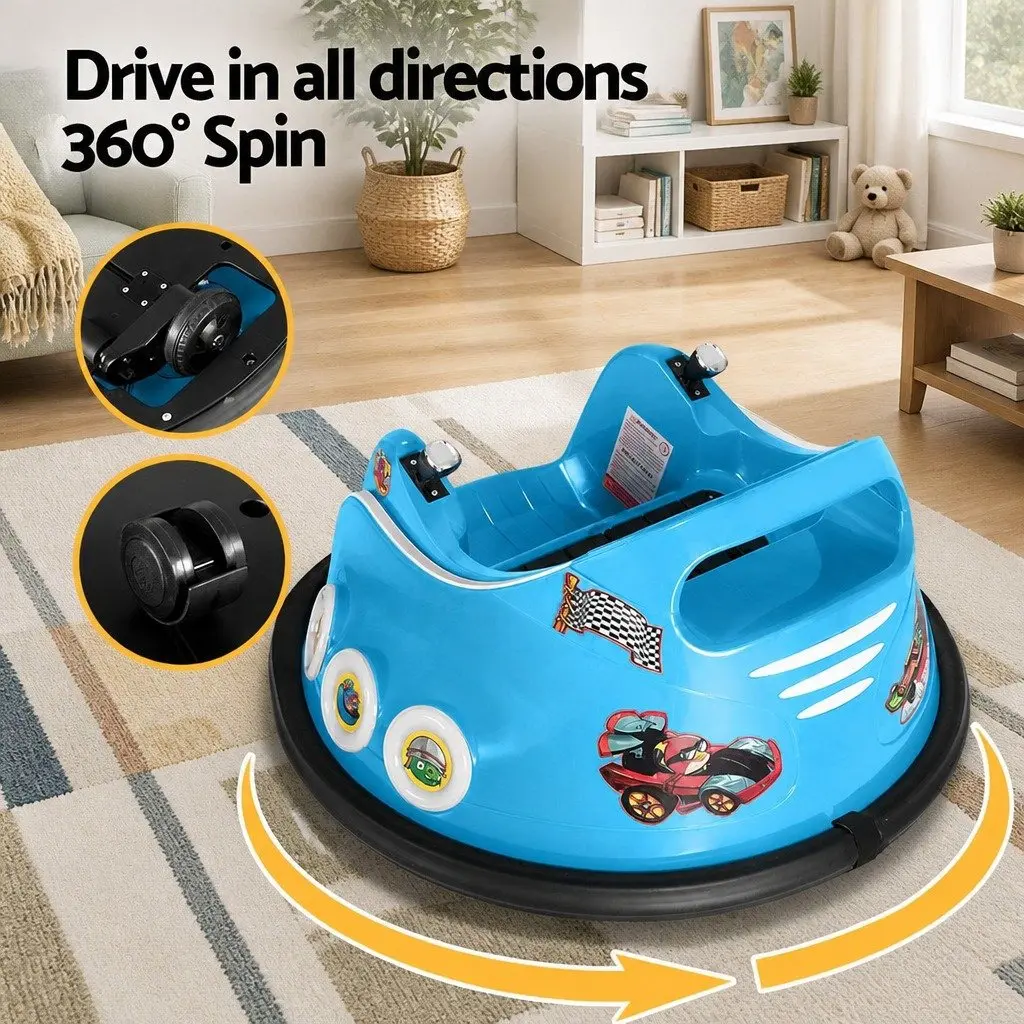 Kids Electric Ride On Bumper Car with Remote Control