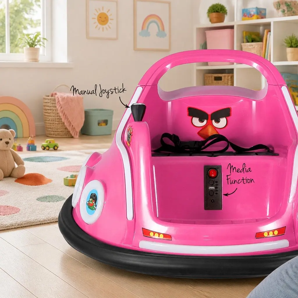 Ride On Car Lacquer Pink 73cm x 73cm x 44cm
