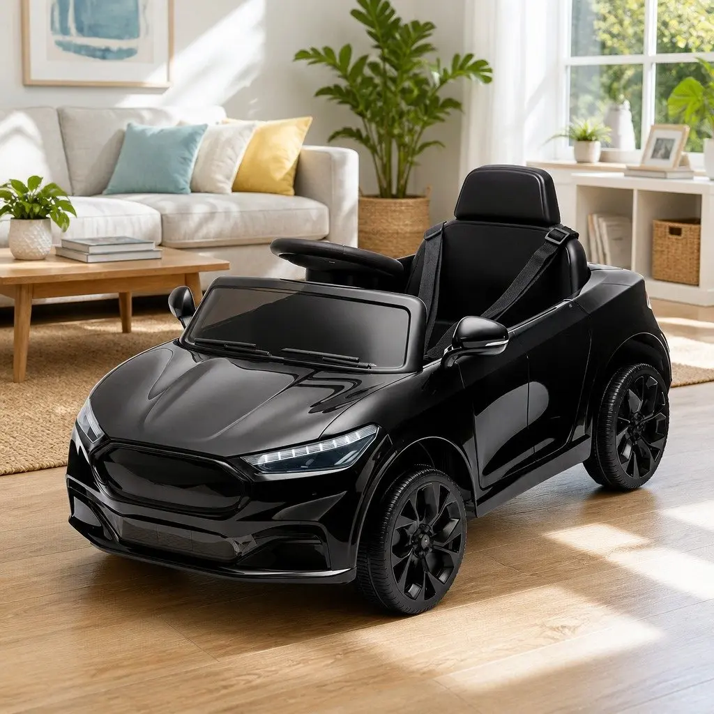 Kids Ride On Car Electric 12V Black 97x61cm