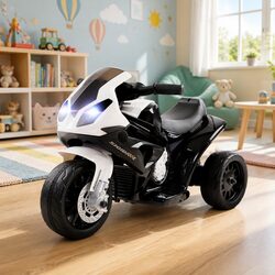 Durable Kids Electric Ride-On Motorcycle with Suspension