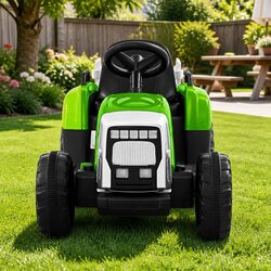 Durable Kids Ride-On Tractor with Detachable Trailer