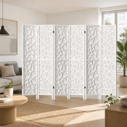 Durable 6 Panel Folding Privacy Room Divider Screen