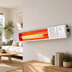 2000W Wall Mounted Electric Infrared Strip Heater
