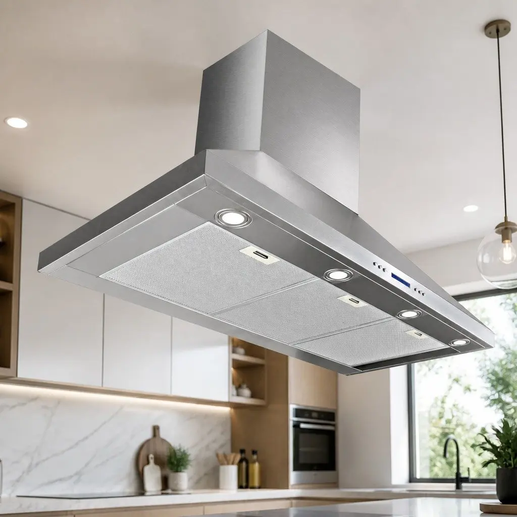 1500mm Wall Mounted Range Hood for Kitchens