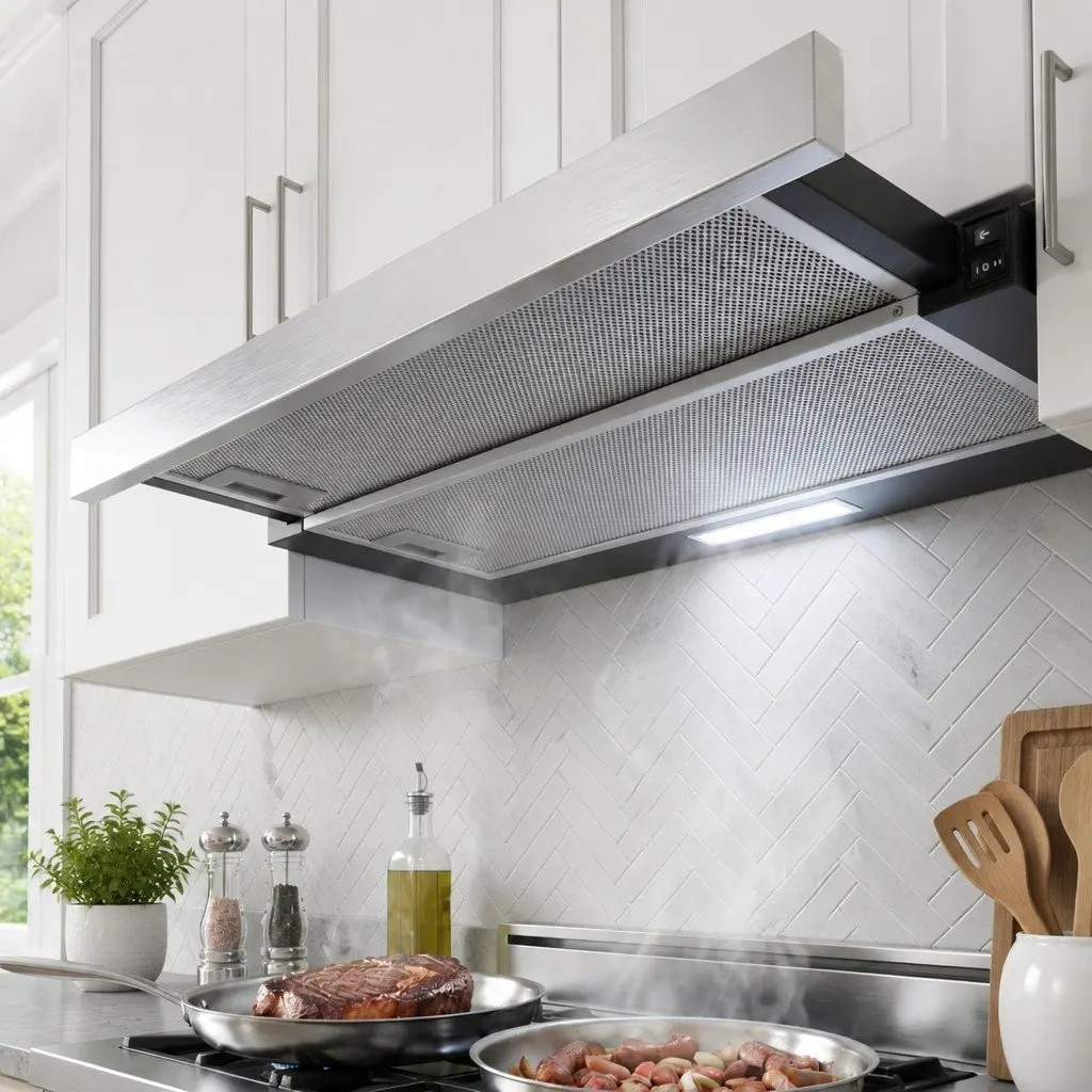 600mm Slide Out Stainless Steel Range Hood