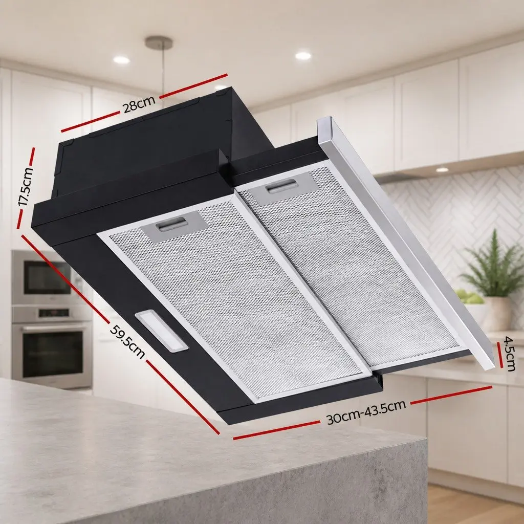 600mm Slide Out Stainless Steel Range Hood