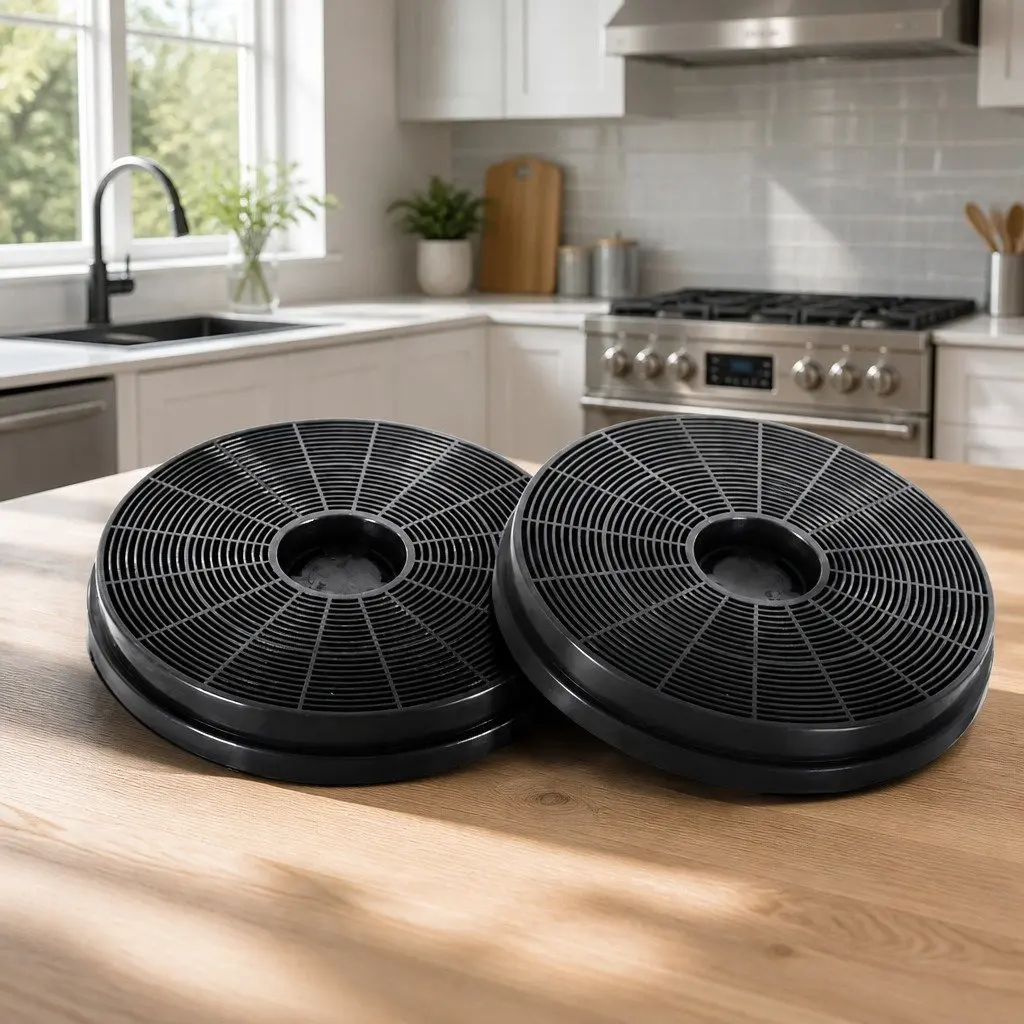17cm Replacement Carbon Filters for Ductless Hoods
