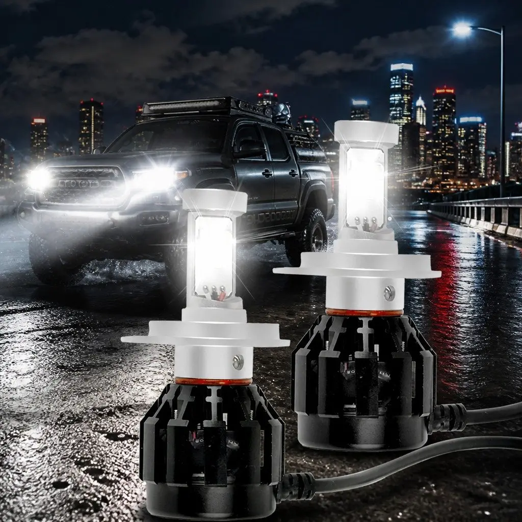 H4 LED Headlight Bulbs Aluminium 6000K 2500LM