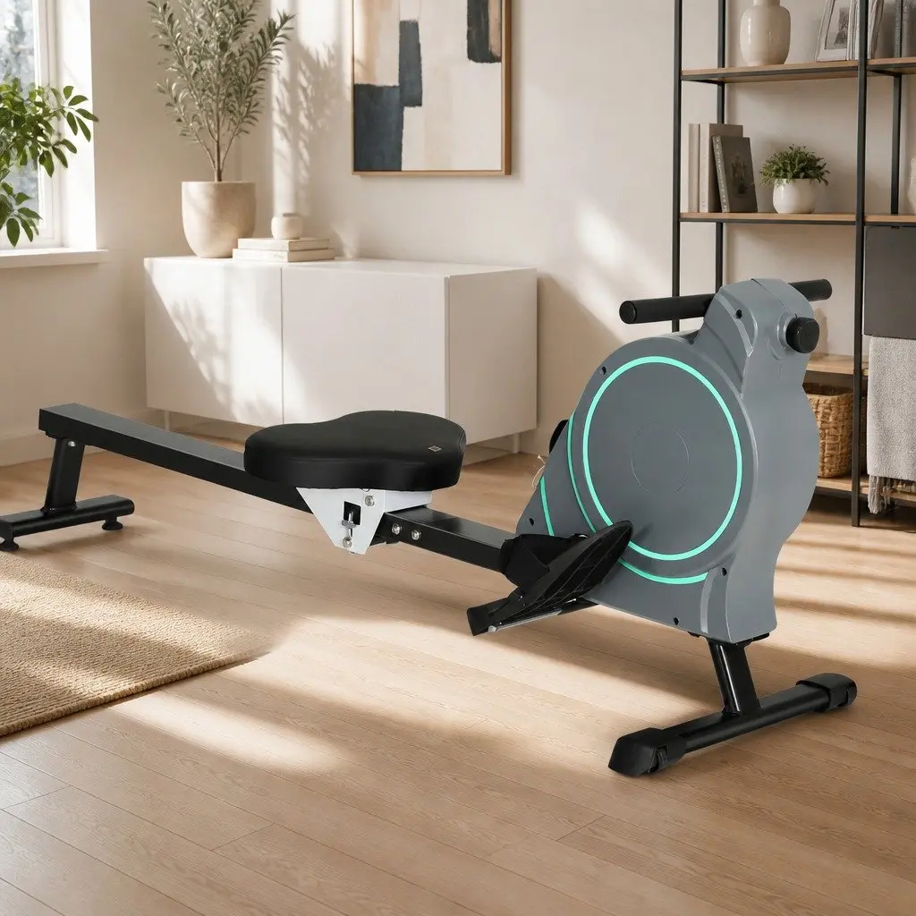 Magnetic Rowing Machine with 16 Resistance Levels