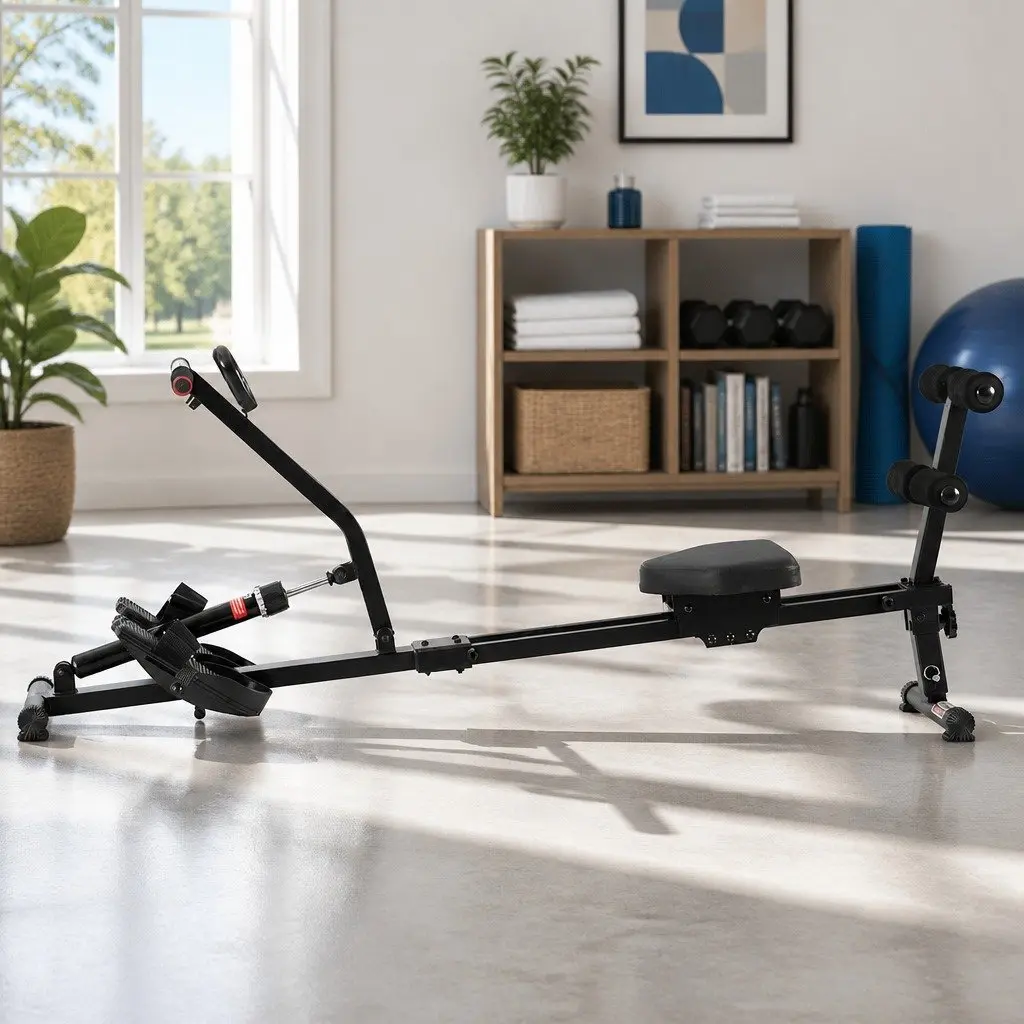 Hydraulic Rowing Machine with 12 Resistance Levels