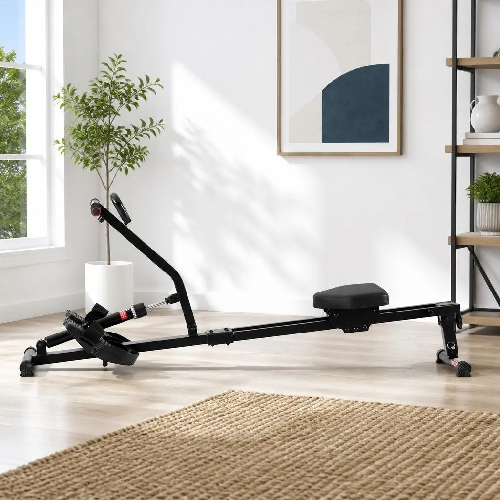 Hydraulic Rowing Machine with 12 Resistance Levels
