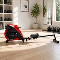 Premium Elastic-Rope Rowing Machine for Home Fitness