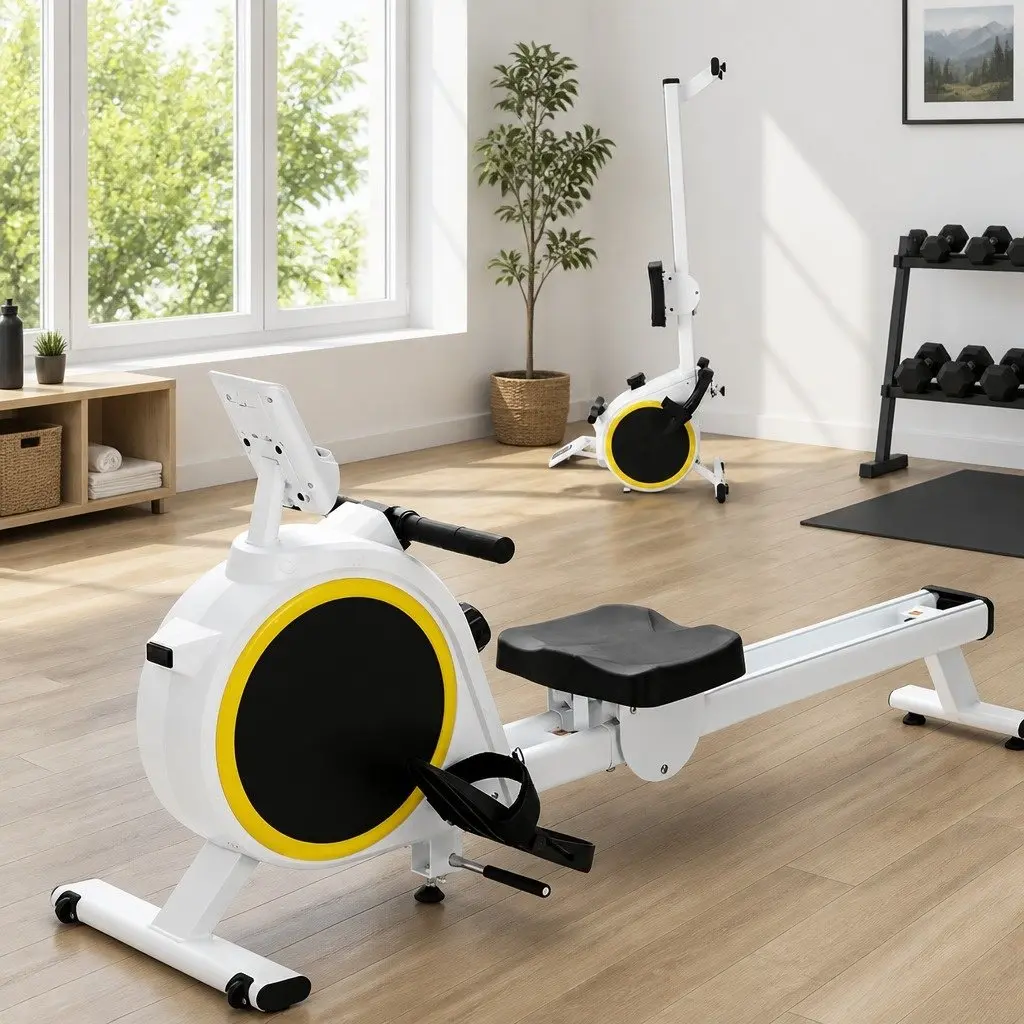 Magnetic Rowing Machine with 16 Resistance Levels