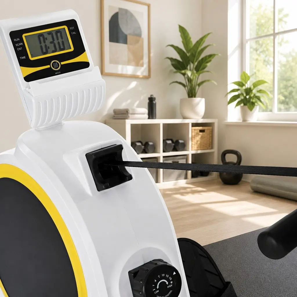 Magnetic Rowing Machine with 16 Resistance Levels