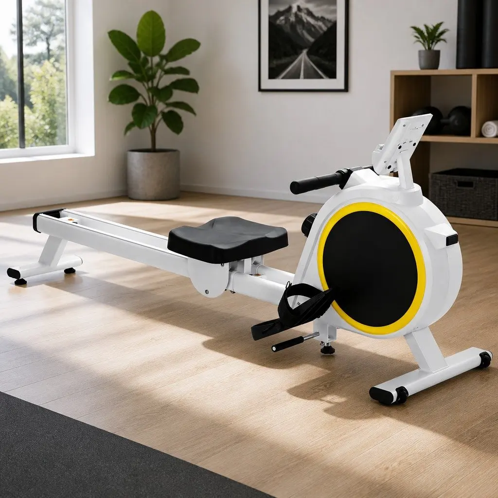 Magnetic Rowing Machine with 16 Resistance Levels