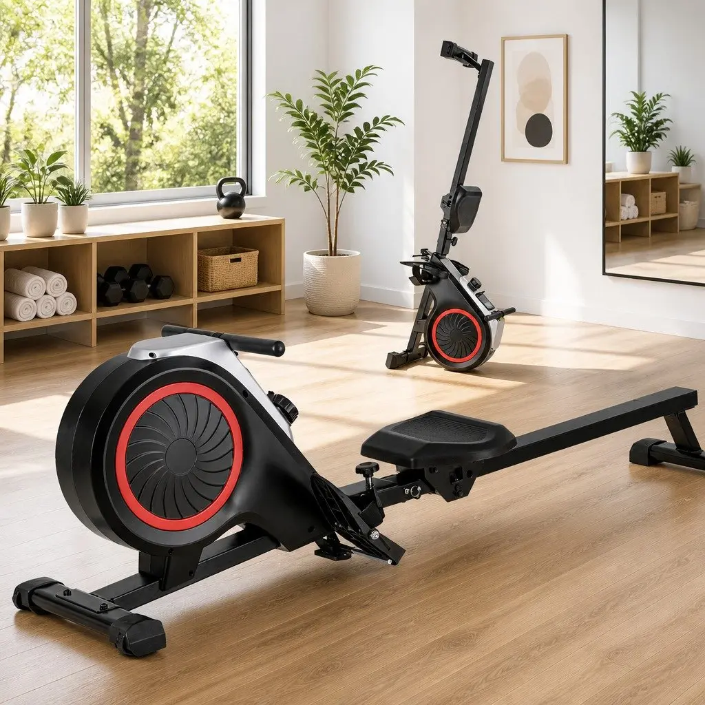 Magnetic Rowing Machine with 16 Resistance Levels