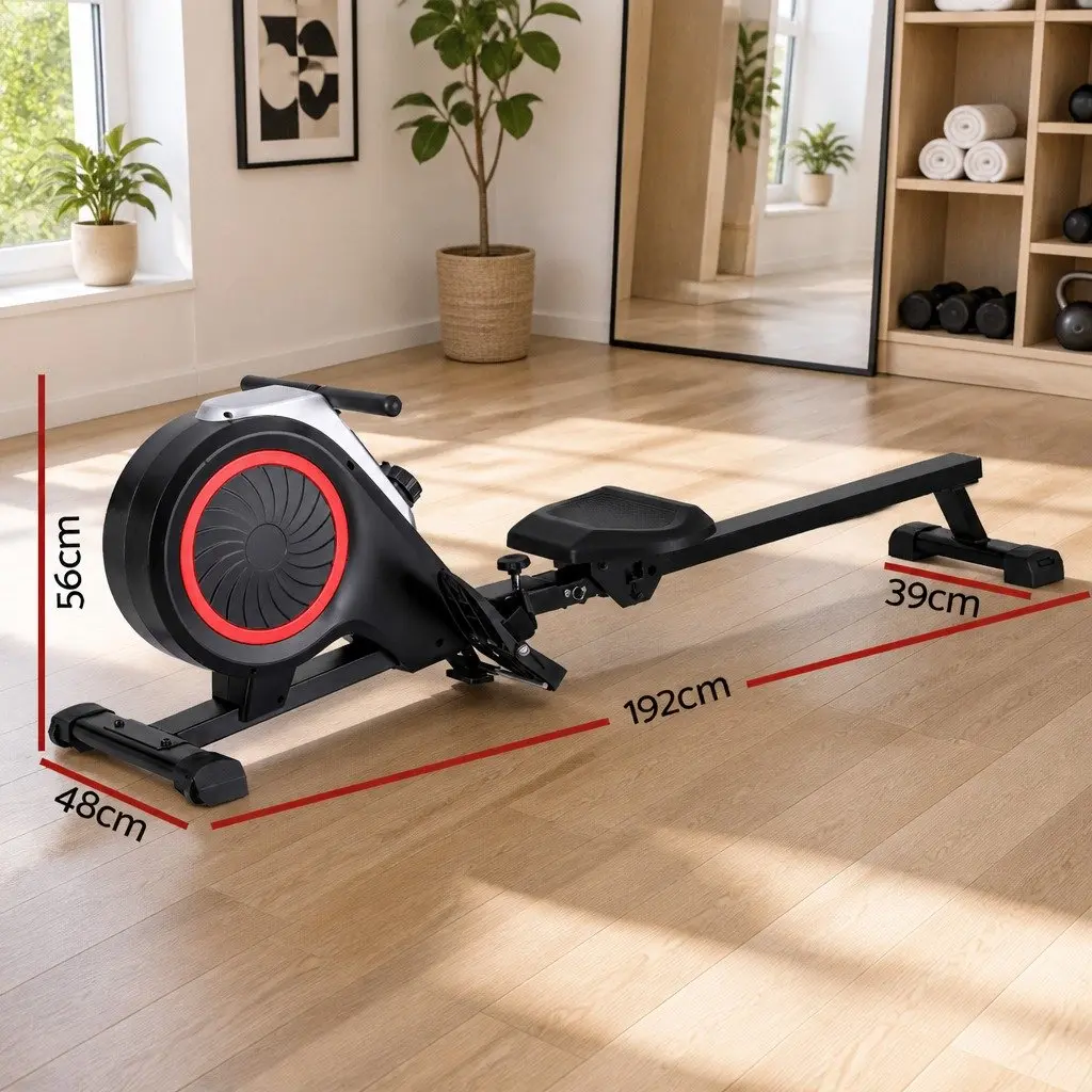 Magnetic Rowing Machine with 16 Resistance Levels