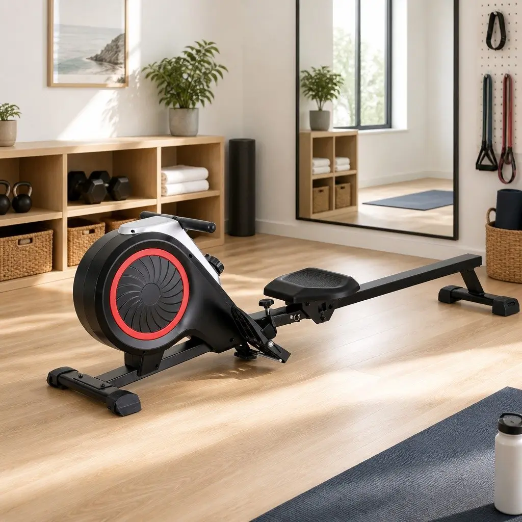 Magnetic Rowing Machine with 16 Resistance Levels