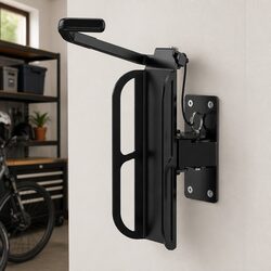 Wall Mount Bike Hooks 4 Pack Vertical Storage Garage Apartment Bicycle Rack