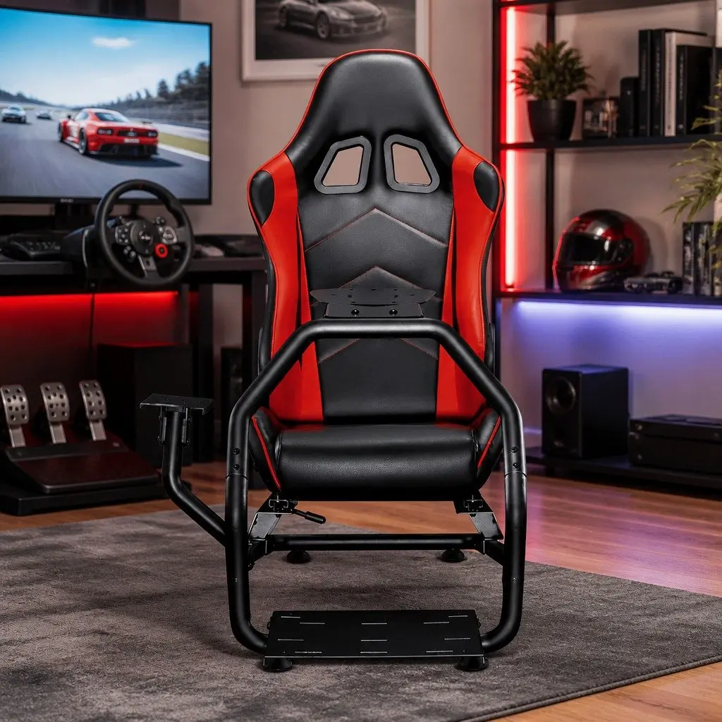 Adjustable Racing Simulator Cockpit Gaming Chair