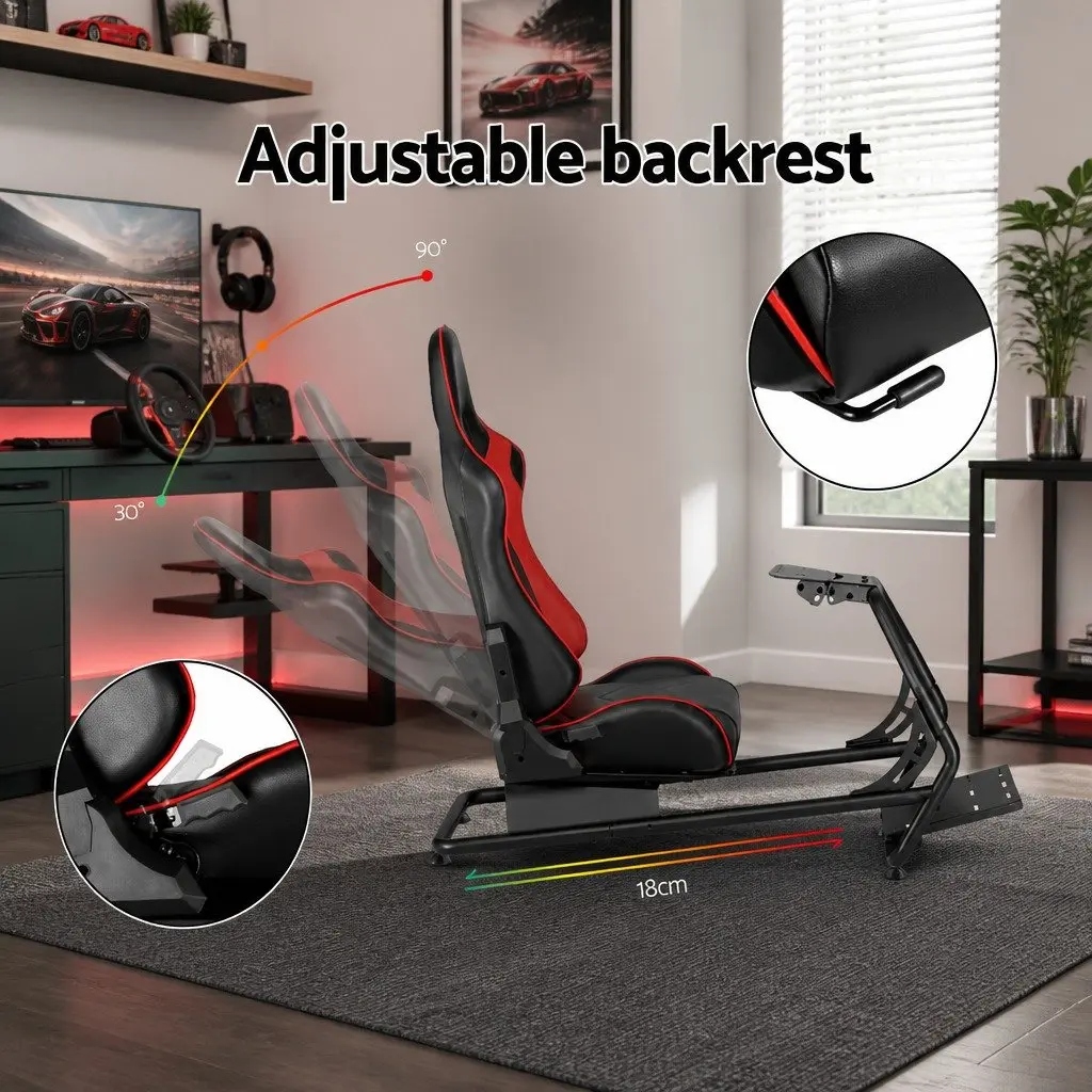 Adjustable Racing Simulator Cockpit Gaming Chair