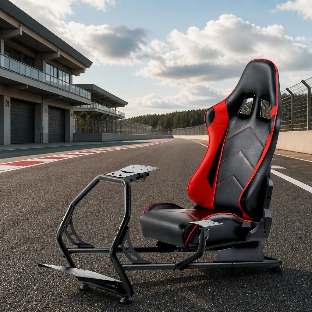 Adjustable Racing Simulator Cockpit Gaming Chair