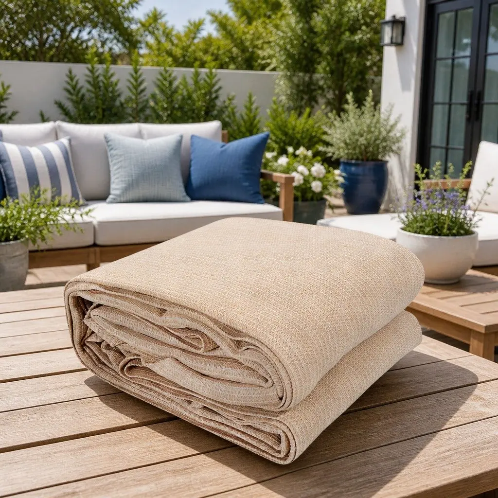 Commercial Grade 2x4m Sand Beige Rectangle Shade Sail
