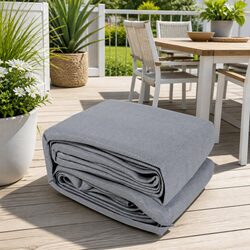 Durable Square Shade Sail 3x3m Grey with UV Protection