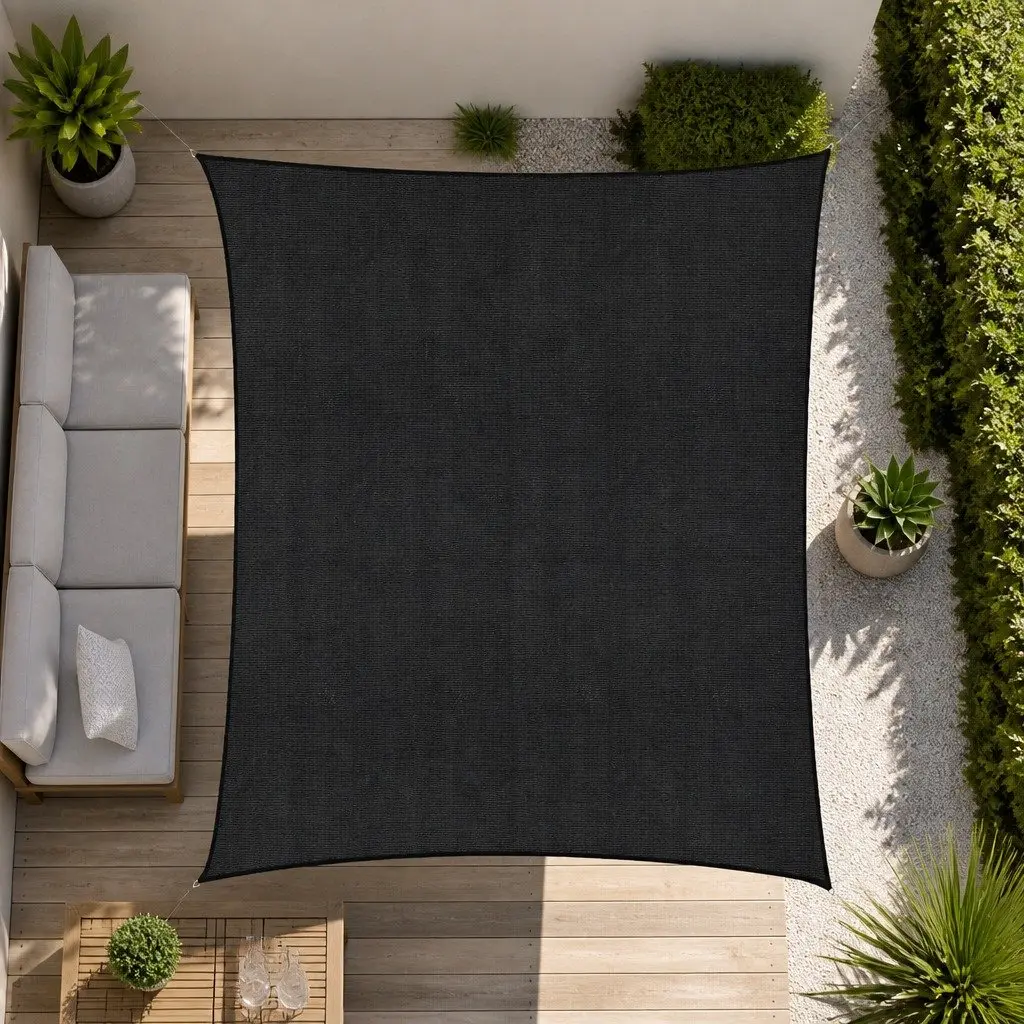 Rectangle Shade Sail 5X6M for Outdoor Use