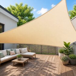 High-Quality Triangle Shade Sail for Outdoor Spaces