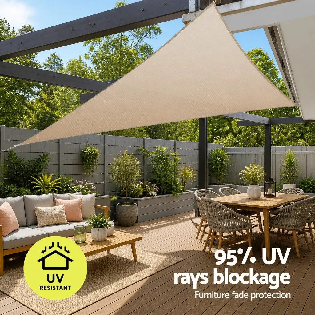 Triangle Shade Sail for Outdoor Spaces