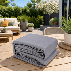 Premium Triangle Shade Sail 5x5x5m Grey for Outdoors