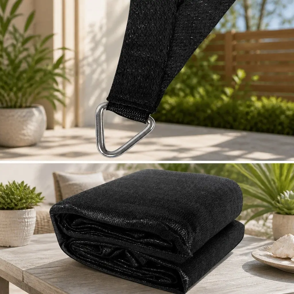 Rectangle Shade Sail 5x7m with UV Protection