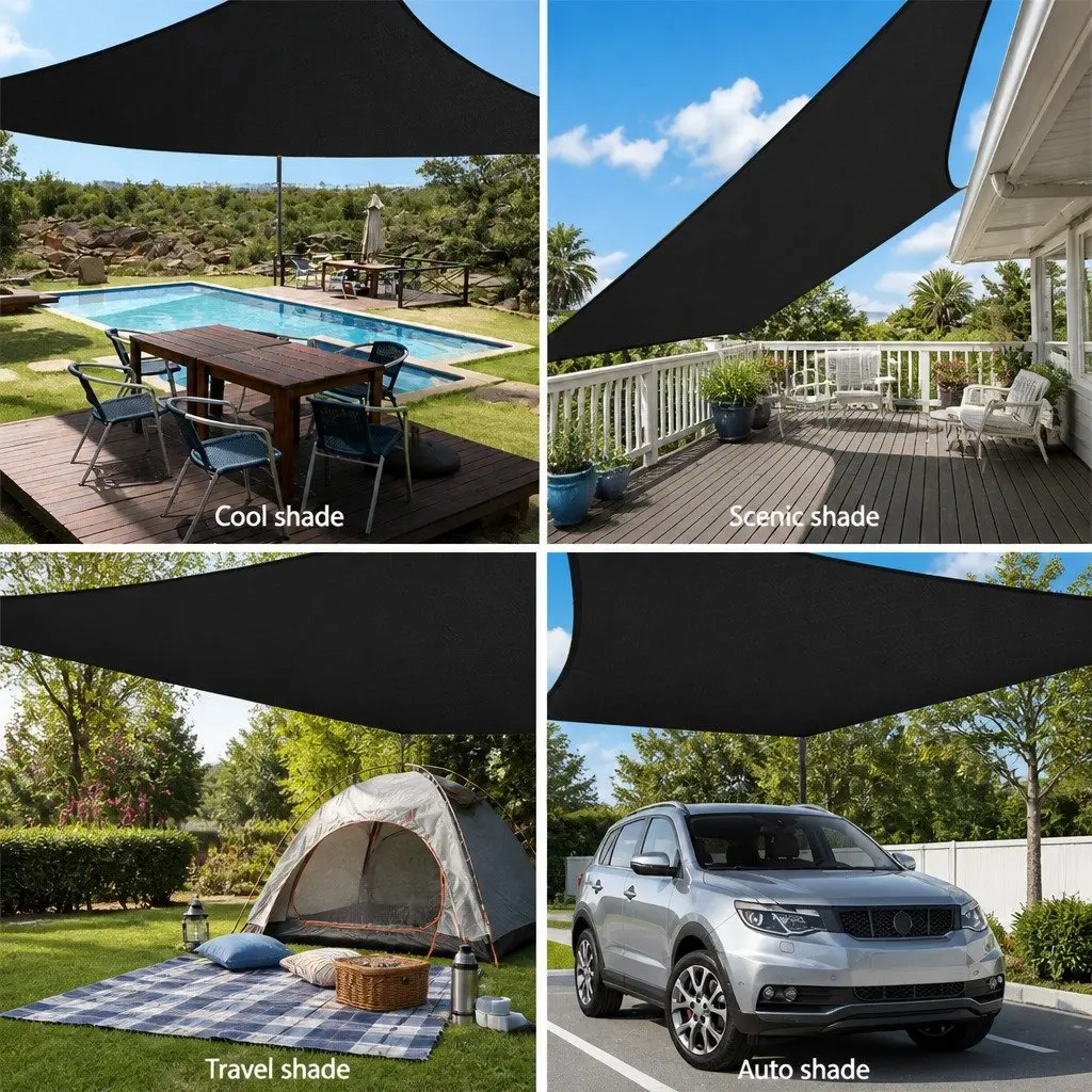 Rectangle Shade Sail 6x7m for Outdoor Spaces