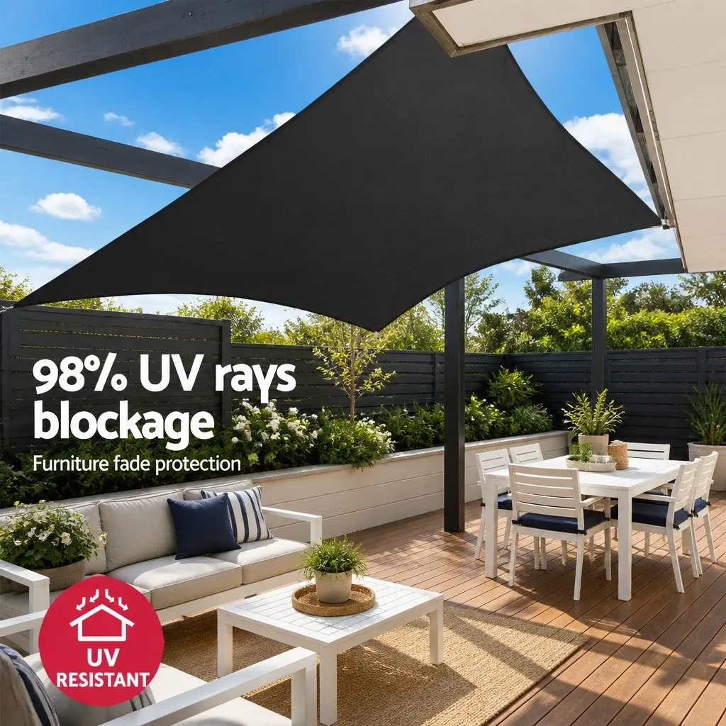 Rectangle Shade Sail 6x7m for Outdoor Spaces