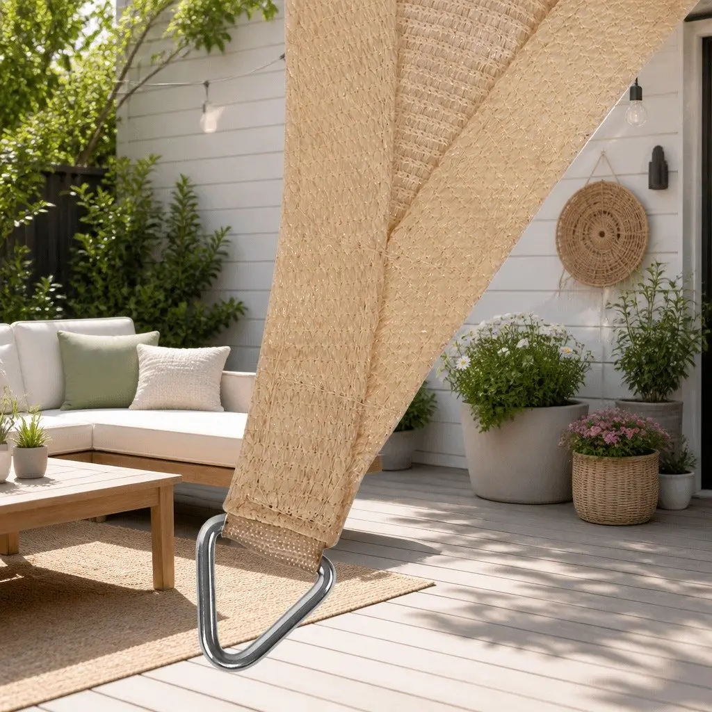 Rectangle Shade Sail 6x8m for Outdoor Spaces