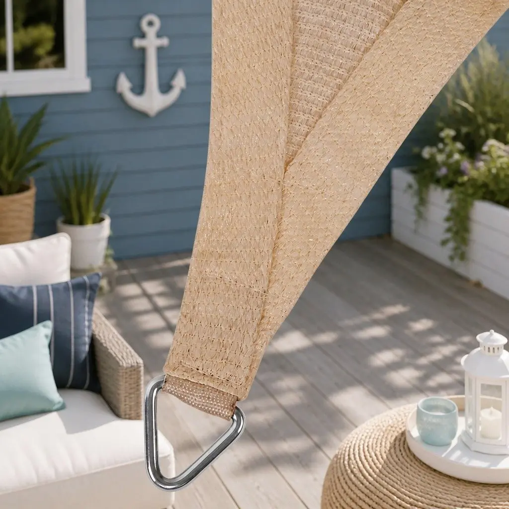 Rectangle Shade Sail 6x6m for Outdoor Use