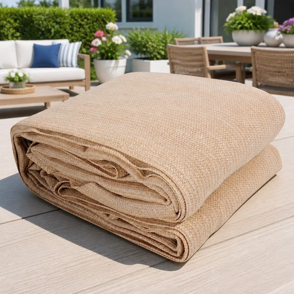 6x8m Rectangle Shade Sail 185GSM UV Protection