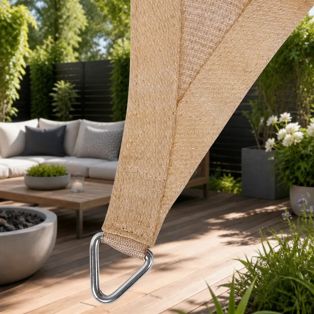Waterproof 5x5x5m Rectangle Shade Sail for UV Protection