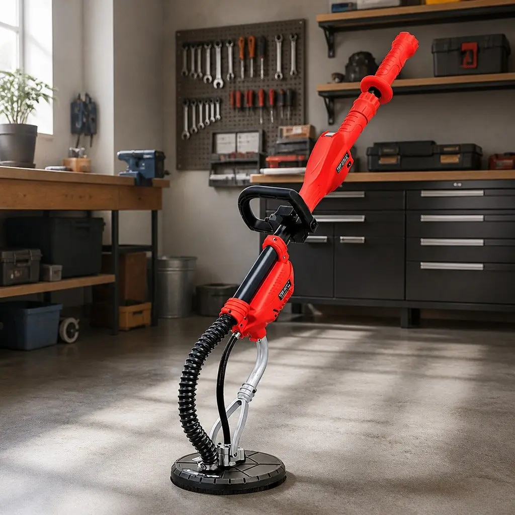 800W Drywall Sander with Adjustable Arm & Speed Control