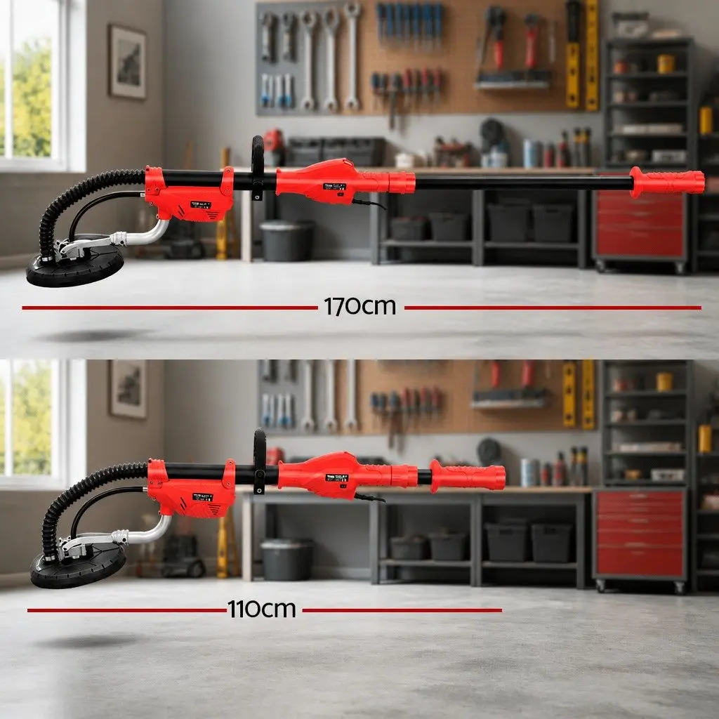 800W Drywall Sander with Adjustable Arm & Speed Control