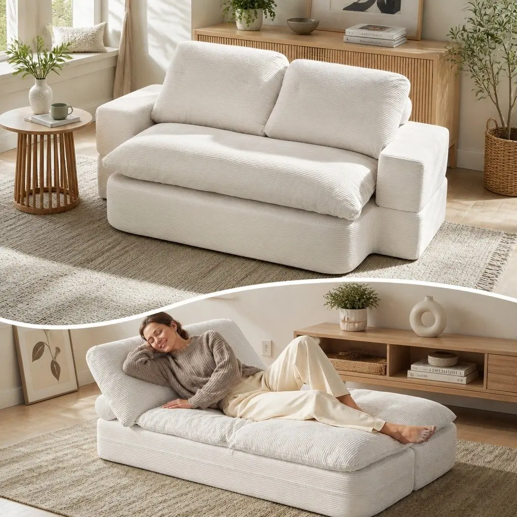 Convertible Folding Sofa Bed 200cm