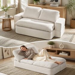 High-Quality Convertible Folding Sofa Bed 200cm